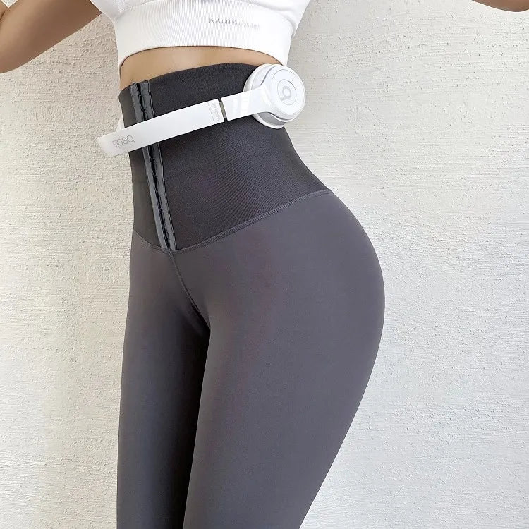High-Waist Body Shaping Yoga Pants