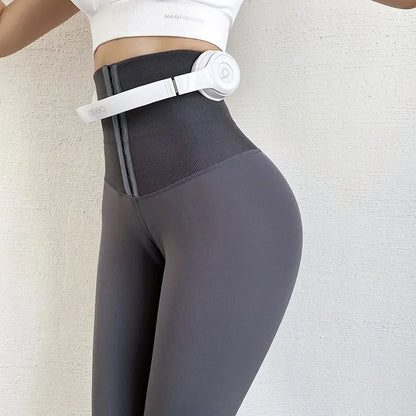 High-Waist Body Shaping Yoga Pants