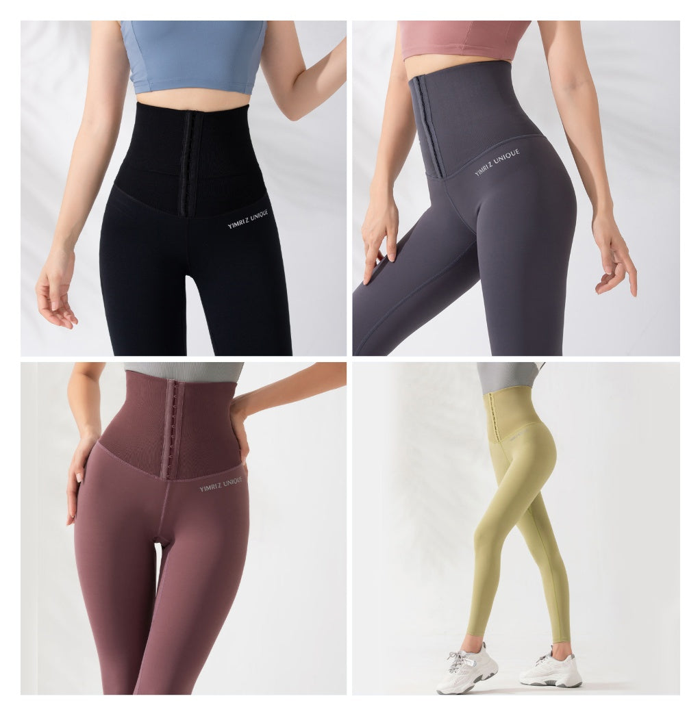 High-Waist Body Shaping Yoga Pants - Tensowear
