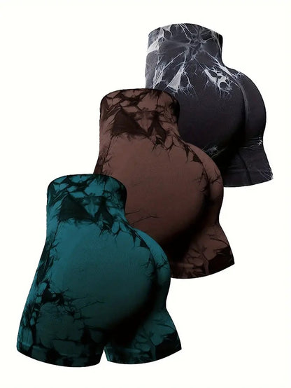 High-Waist Seamless Compression Yoga Pants - Tensowear