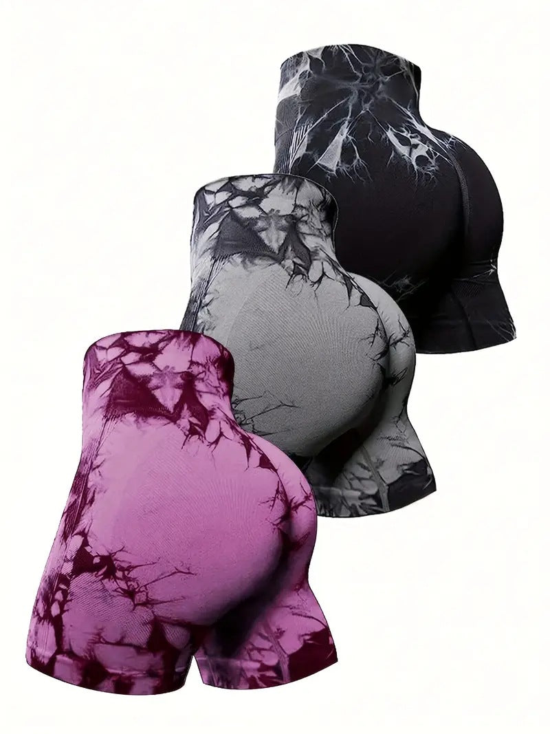 High-Waist Seamless Compression Yoga Pants - Tensowear