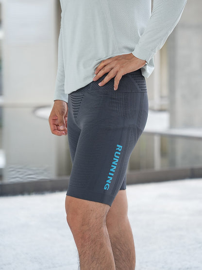 Men’s Compression Shorts with Waist Bag – Running & Cycling