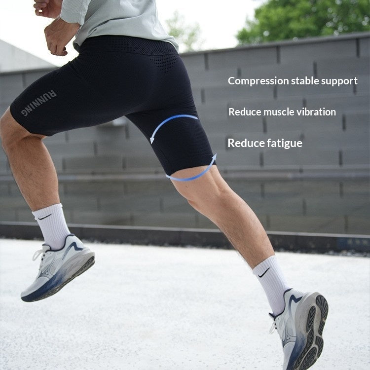 Men’s Compression Shorts with Waist Bag – Running & Cycling